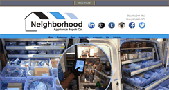 Desktop Screenshot of neighborhoodappliance.com