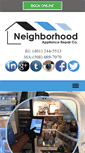 Mobile Screenshot of neighborhoodappliance.com